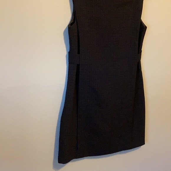 Silence + Noise Urban Black Fitted A-Line Dress 0 - Picture 9 of 12